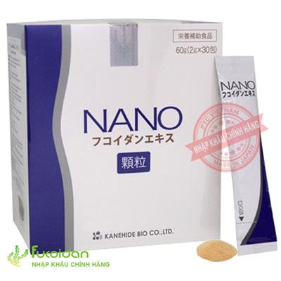 Nano Fucoidan Nhật Bản - Hỗ trợ điều trị ung thư, hộp 30 gói